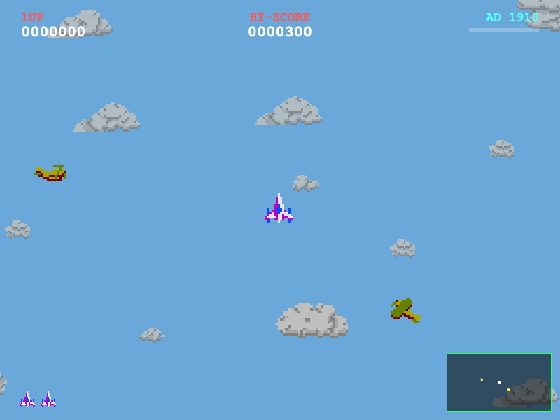 Time Pilot game preview